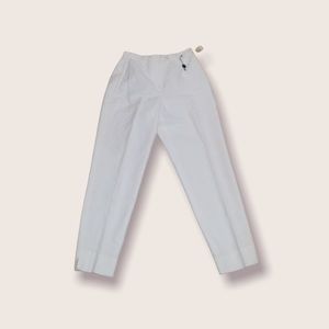 Tahari Wide Leg Suit Pants in White / Cream NWT